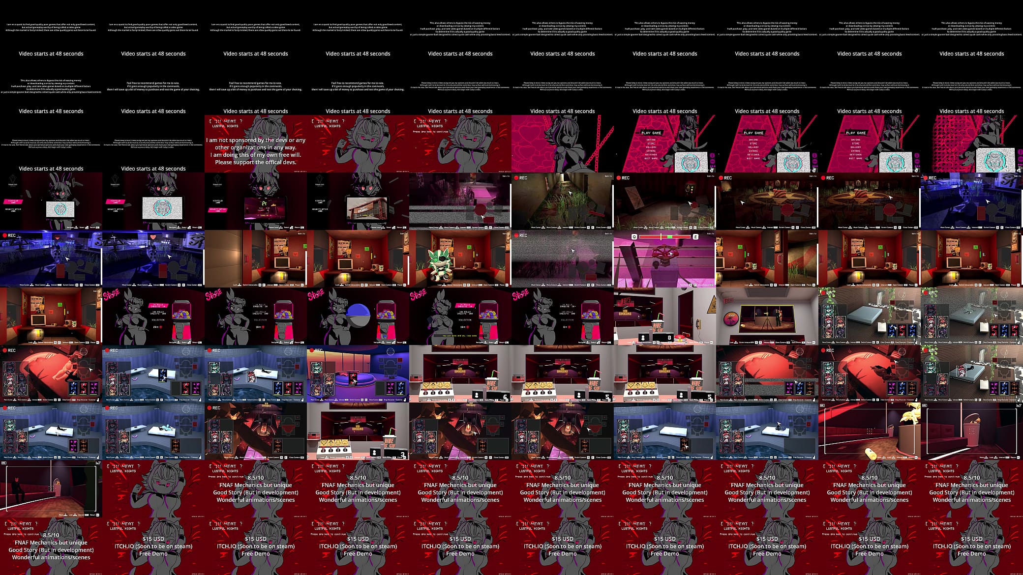 A NSFW Video Game Review: In Heat (A FNAF fanmade remake) 预览图