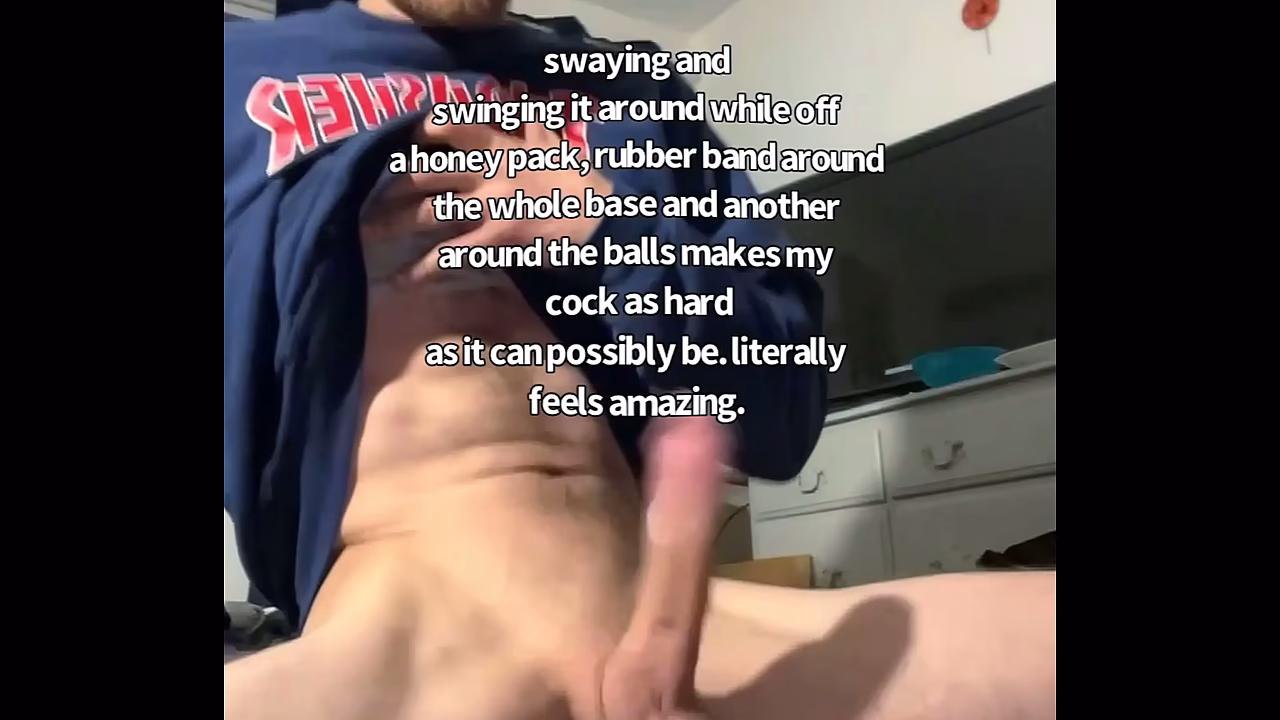 Took a honey pack and had to take care of huge erection