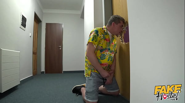 Download Video - Fake Hostel - Fucking machine pumps horny young Russian babe up the ass before guy comes in to give her squirting orgasms&comma; filling her up double penetration and hardcore sex ending with an anal creampie