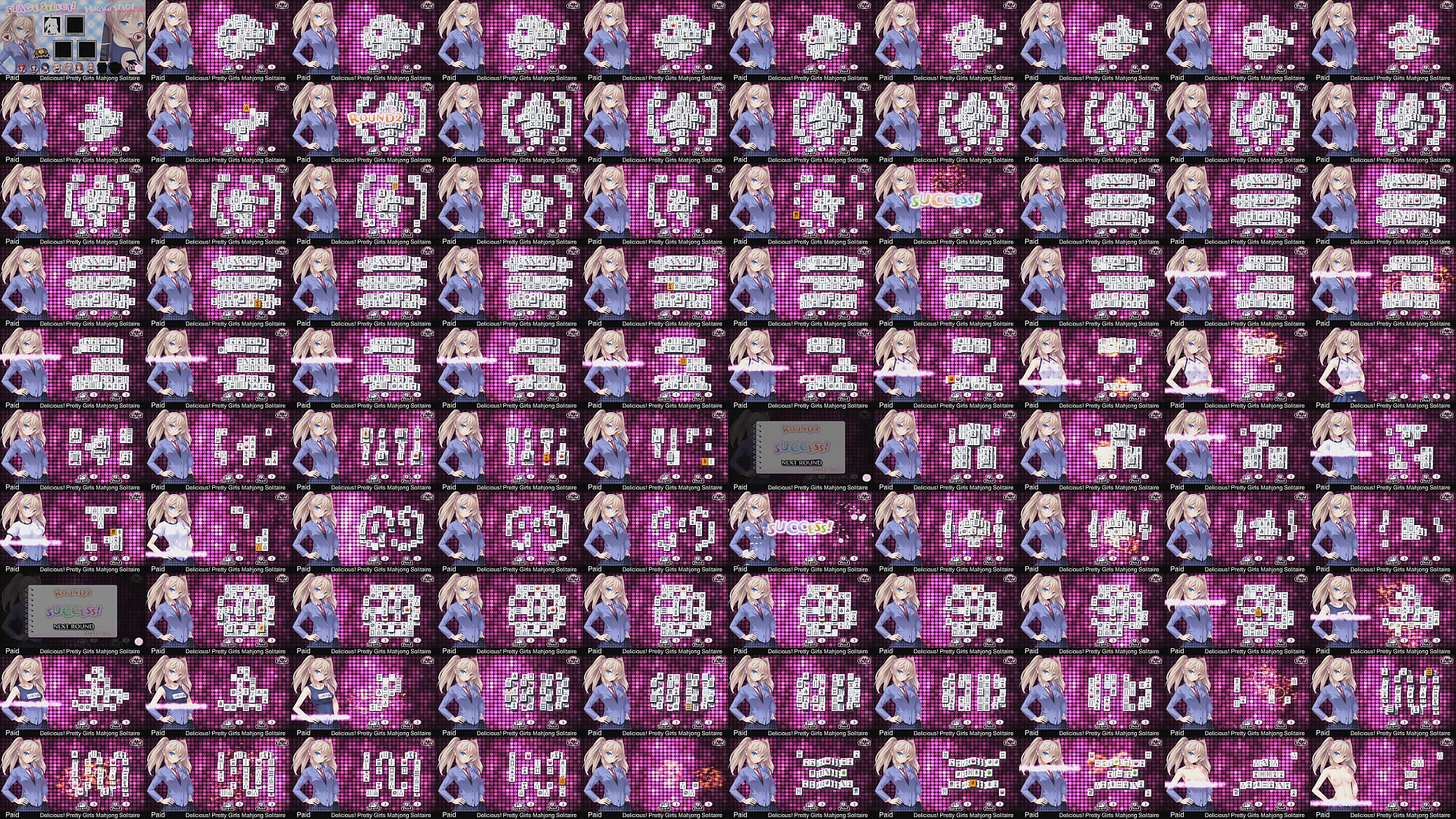 Delicious! Pretty Girls Mahjong Solitaire Hiromi 预览图