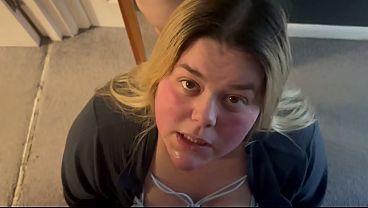 Juicerbbw - Ich übe das Alphabet so lange, bis ich es richtig kann – Blowjob!