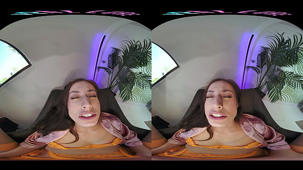 Sexy brunette wakes up horny and wants you to fuck her in virtual reality