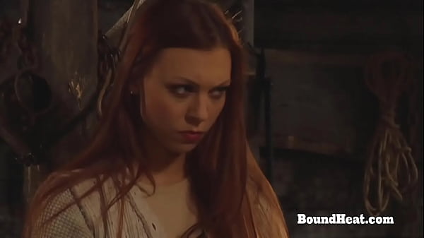 Big Boobs Tied Up Lesbian Slave Inspected By Dom Madame
