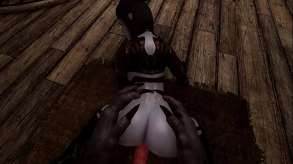 3D HENTAI HUNTER BITES OFF MORE THEN SHE COULD CHEW