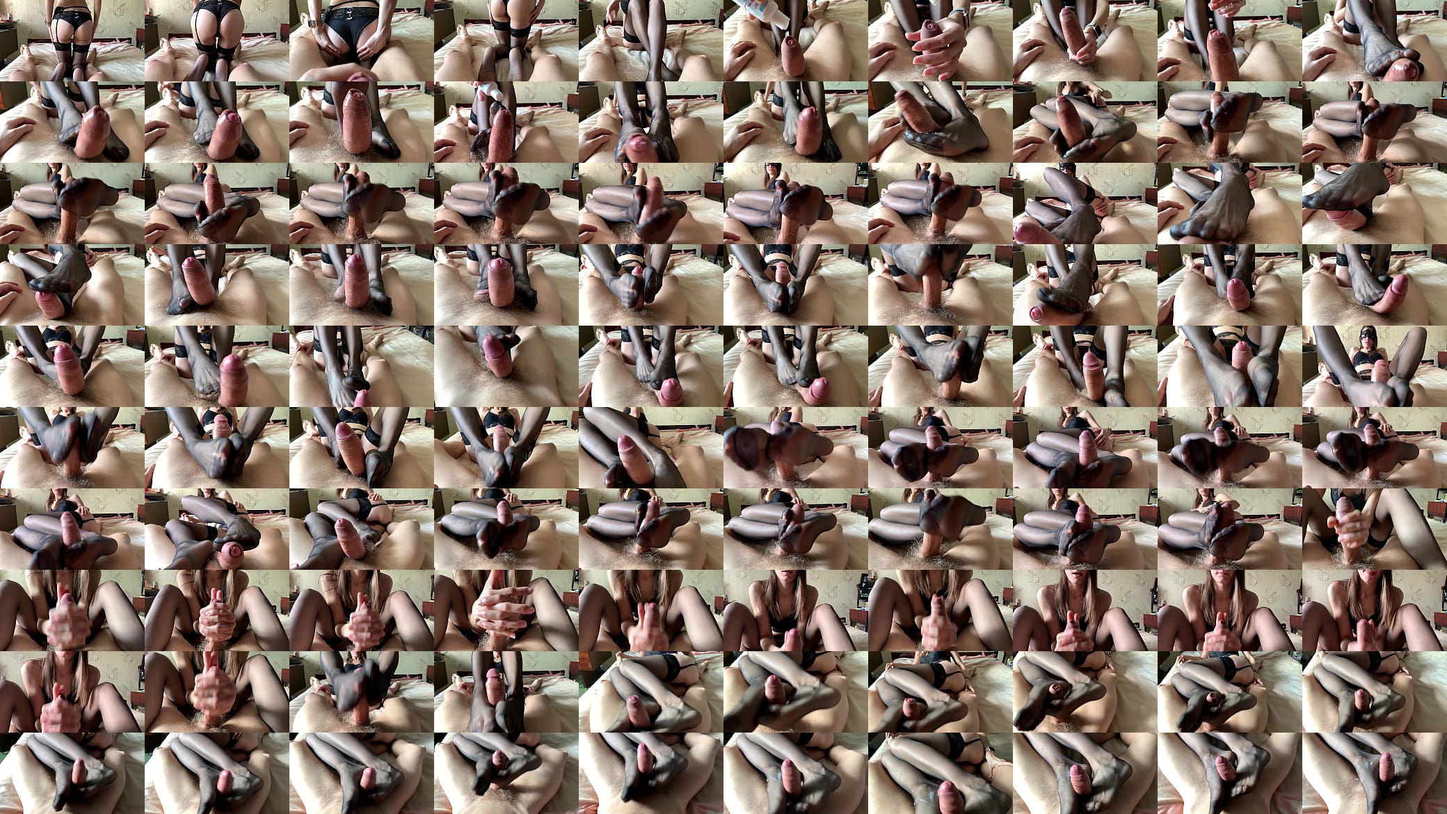 Very hot footjob from AnnaForia to you 预览图