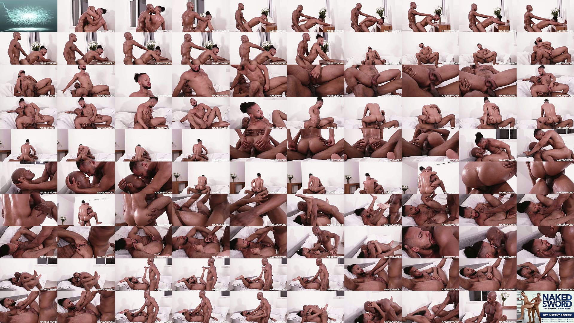 Alpha Fucker Rhyheim Shabazz Uses BBC To Crush His Willing Bottom 预览图