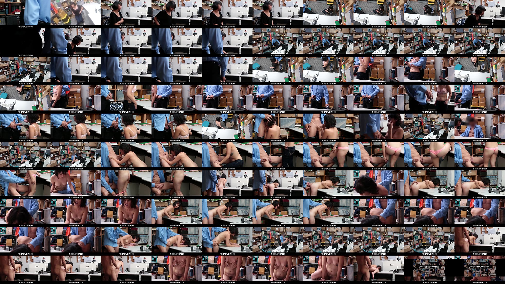 ThiefCaught - Obedient teen shoplifter Penelope Reed fucked roughly by a dirty LP officer 预览图
