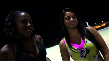 Pretty and slender brunette, Crystal Clear, gets it on with a well hung black man, giving...