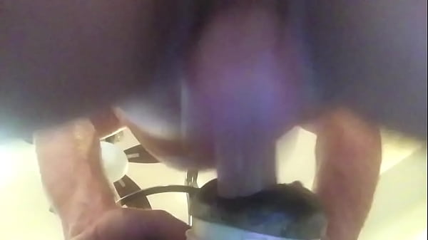 Watch my big balls pulse as I'm pumping this fl...