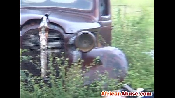 Download Video - Enchained African babe gets a&period; by two horny black guys