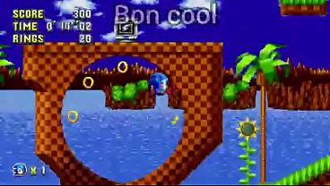 Sonic Mania Speedrun (PC) Green Hill zone Act 1 (33s 69ms)