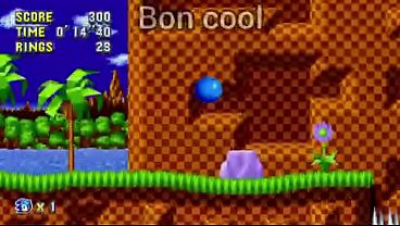 Sonic Mania Speedrun (PC) Green Hill zone Act 1 (33s 69ms)