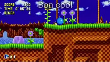 Sonic Mania Speedrun (PC) Green Hill zone Act 1 (33s 69ms)
