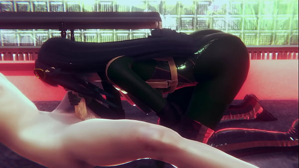 Tsuyu Asui (Rainy Season Hero: Froppy) the best POV blowjob ever - 3d animation sfm porn