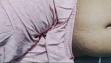 Indian step father and step daughter romantic sex alone at home, hindi audio