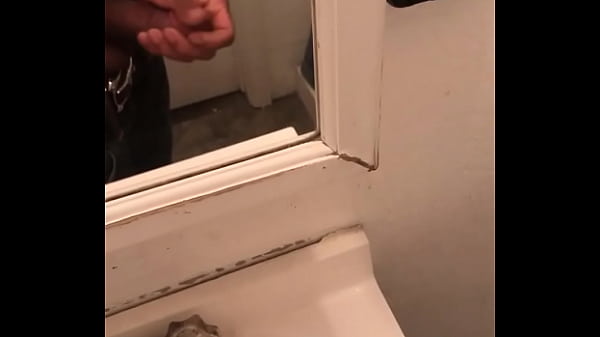 Download Video - Stroking dick at work
