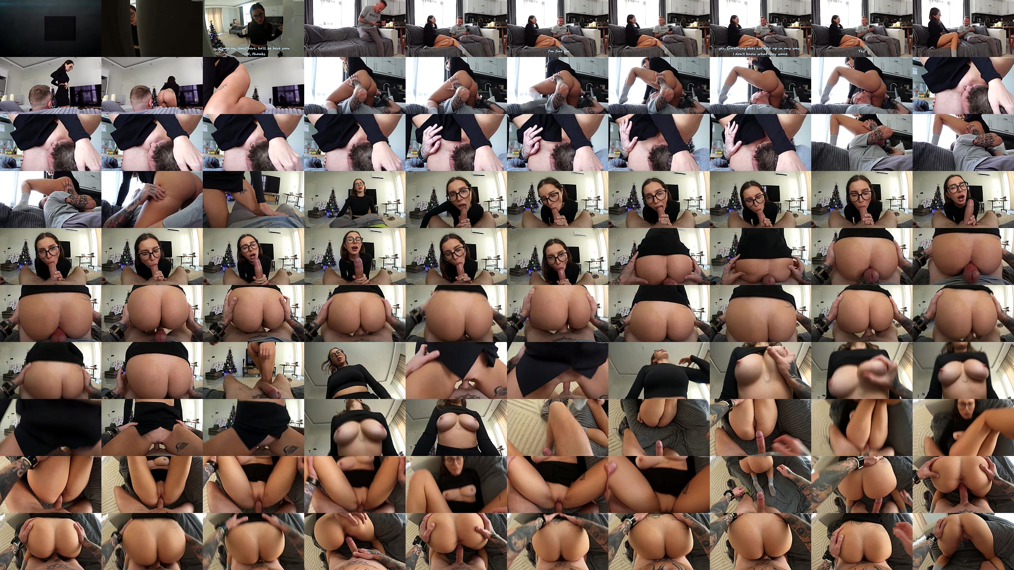 Suddenly, my friend&#039;s mom sat on my face! 预览图