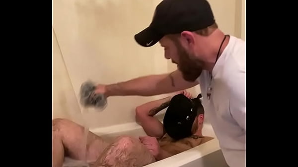 Hot guys bath