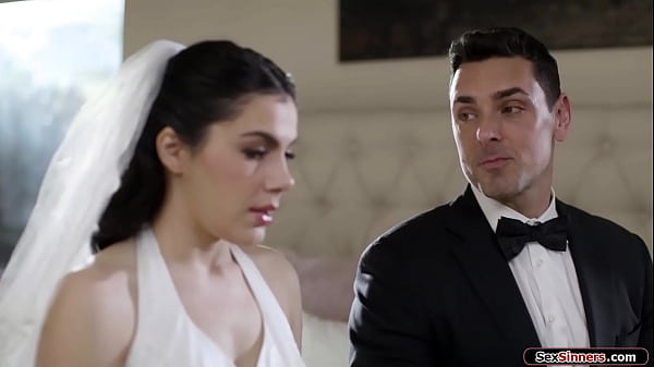 Download Video - Busty bride anal cheats on wedding day