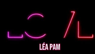 Naughty Lea Pam Pleasures Herself with This Big Black Dildo