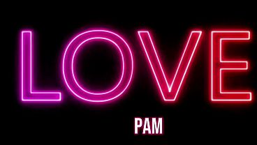 Naughty Lea Pam Pleasures Herself with This Big Black Dildo