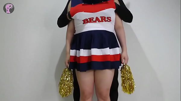 Fountain squirting chubby cheerleader 2 dancing and indulging chubby stomach and tide coming out camera wet and about to break Hoel-chan