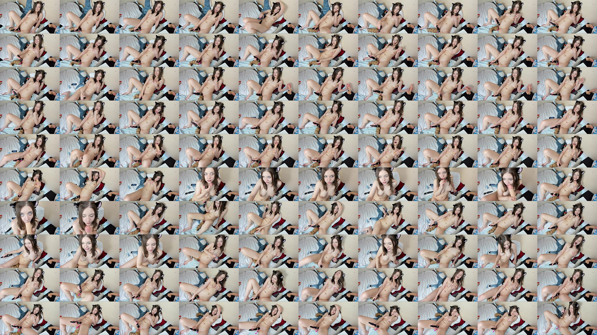 Kitty stile masturbate 预览图