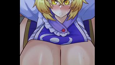 Ran Yakumo (Touhou) - Black Burakku
