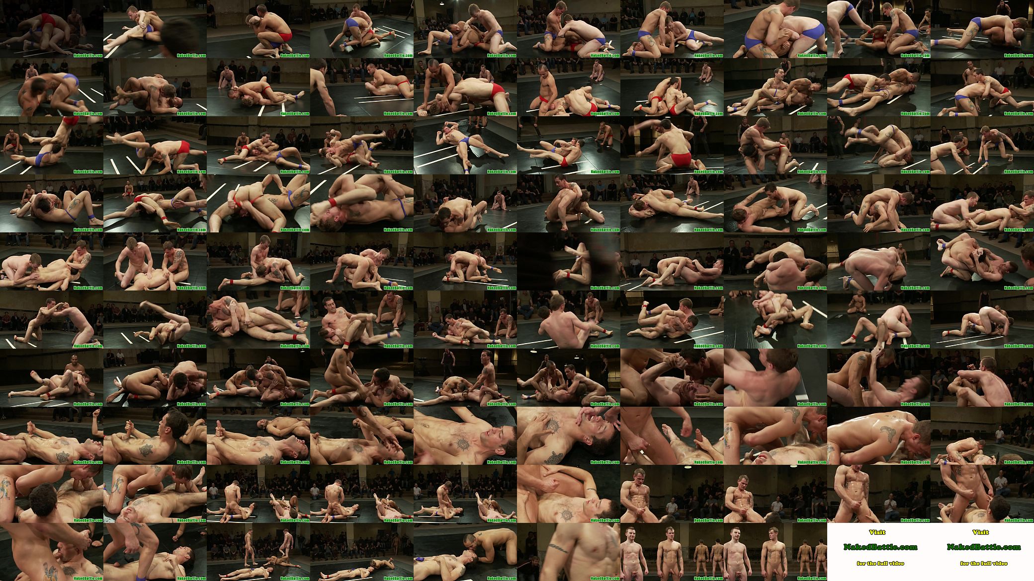 Group wrestling jocks jerking and cocksucking 预览图