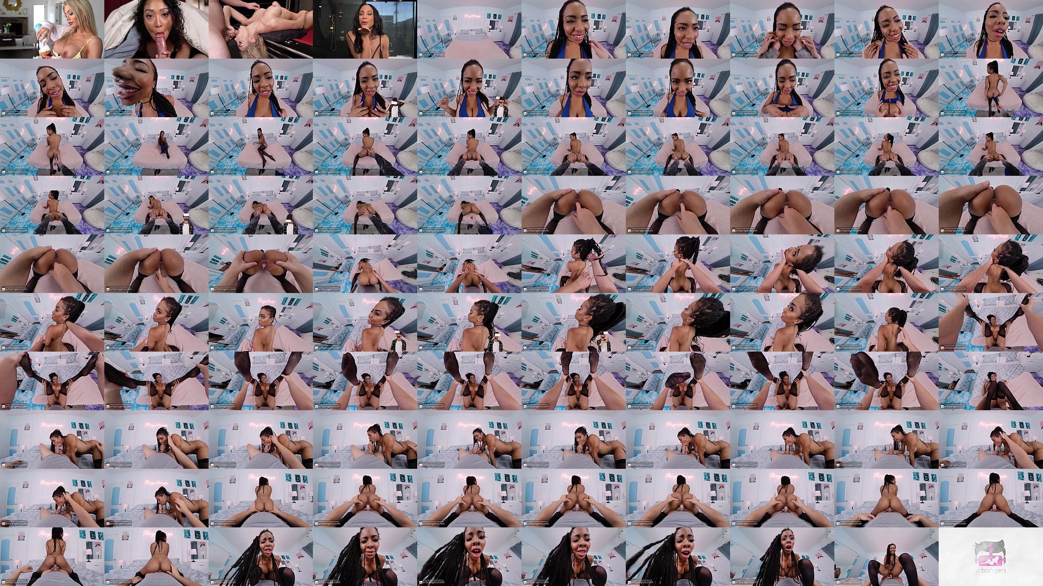 VR Bangers Hot date with ebony goddess Kira Noir VR Porn 预览图