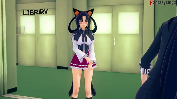 Akeno and Rias Gremory 3some The best Gift | HS DXD NTR Madness 7 | Full Movie on PTRN or Sheer: Fantasyking3