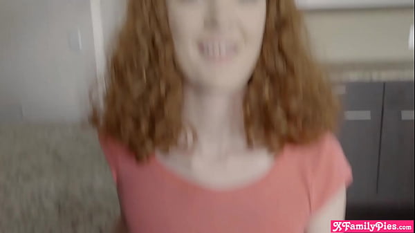 Natural stepsister teen cant get enough of huge cock