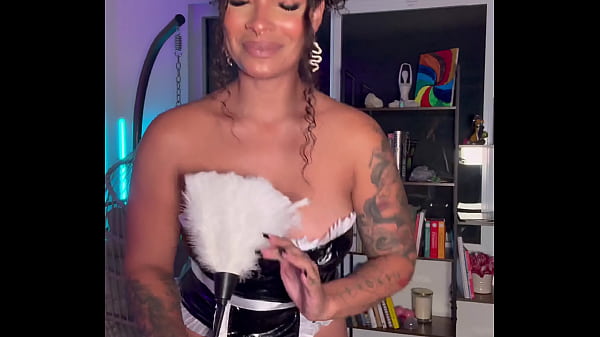 Naughty Maid makes a wet mess