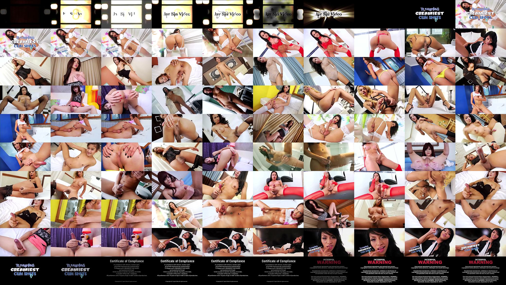 Tranny Creamiest Cumshots Compilation 预览图