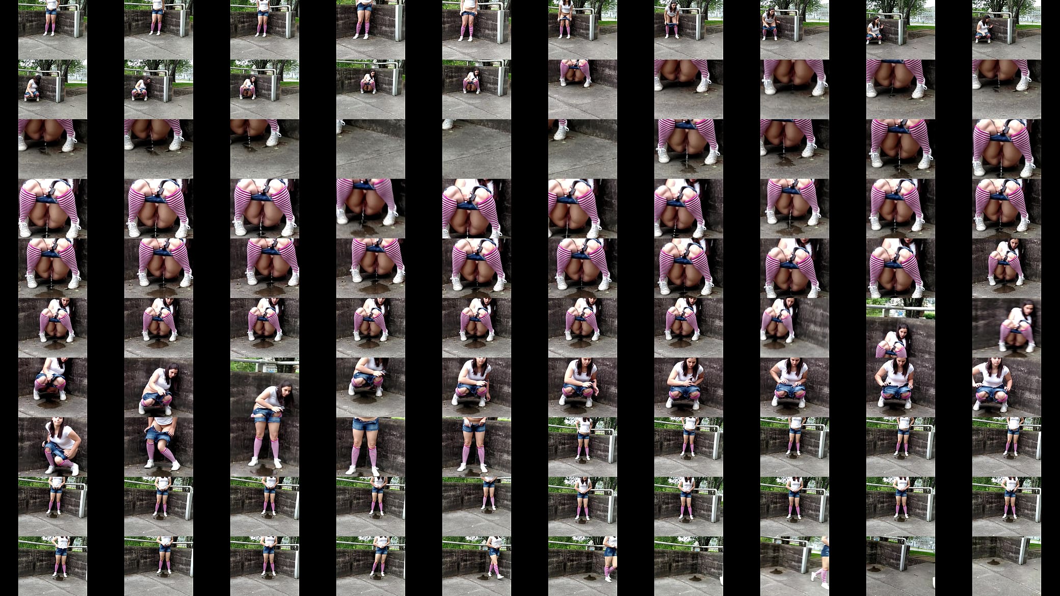 Risky public piss at a Hydroelectric plant.  Just a piss whore&#039;s mid-day fantasy! 预览图