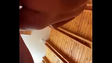 Lara Lee greets me with a blowjob