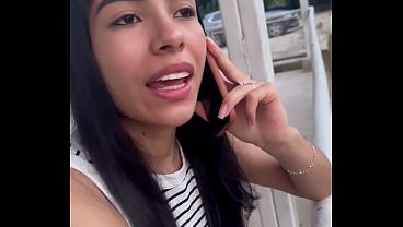 Total Madness !! Fucking Rico winged from the river with my friend while her toxic boyfriend calls her on her cell phone
