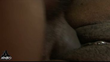 Thick Brunette Beauty in Sexy Lingerie Gives Sloppy Deepthroat & Big Ass Doggy Ride to a Messy Facial
