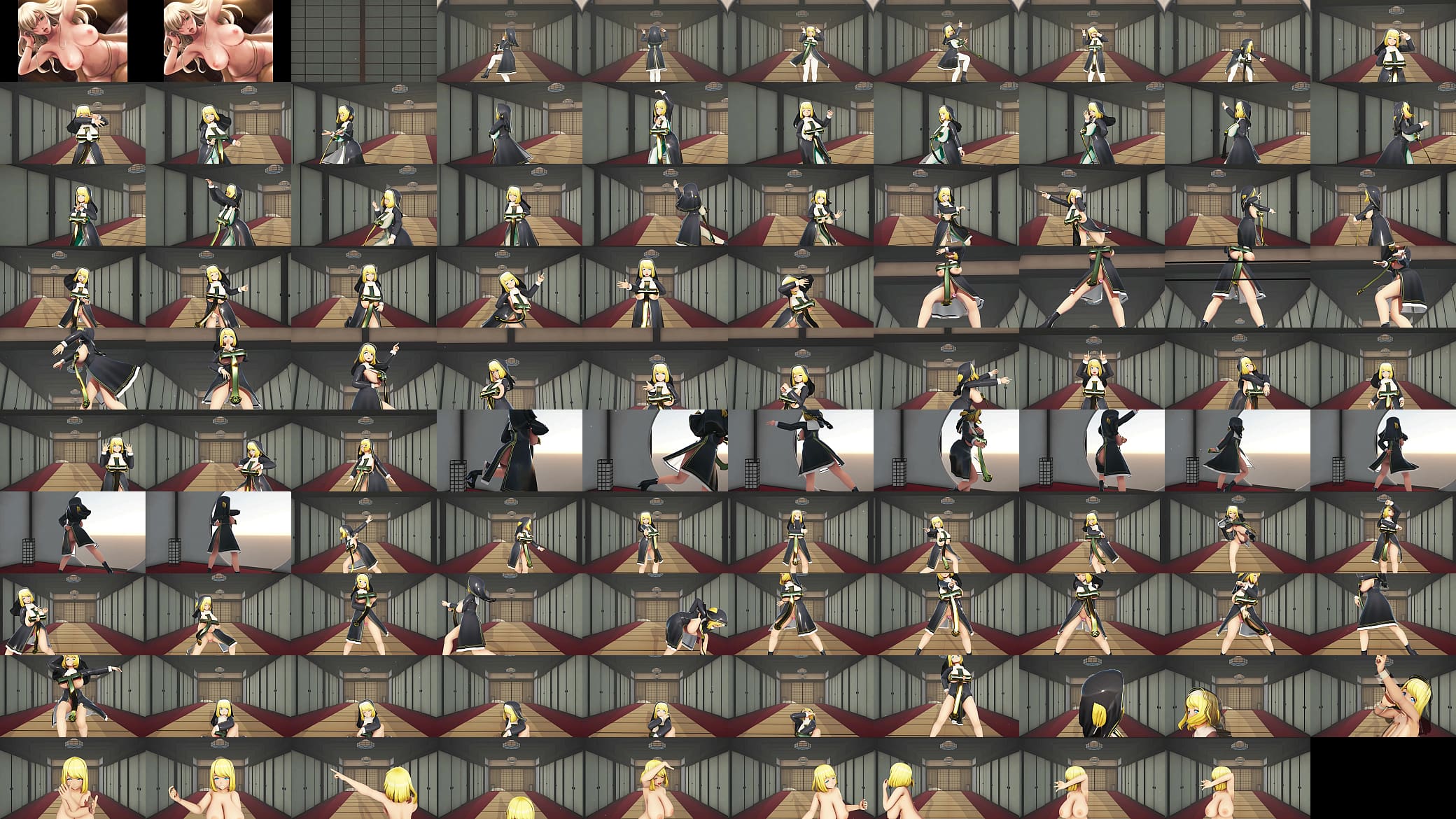 MMD crst nune (by sasimicream) 预览图