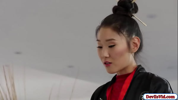 Waitress Katana fucked by customer
