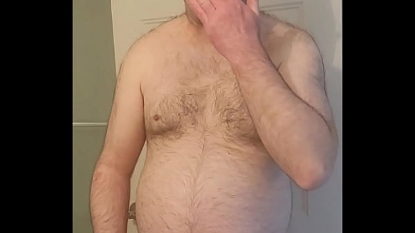 Nude Martin Lavallée masturbates, ejaculates and eats his sperm