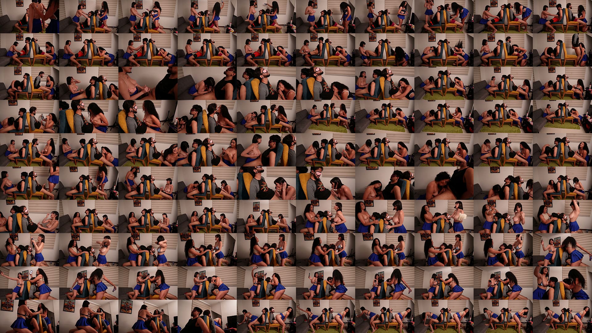 Taking turns to sexually dominate this 2 male slaves pt1 预览图