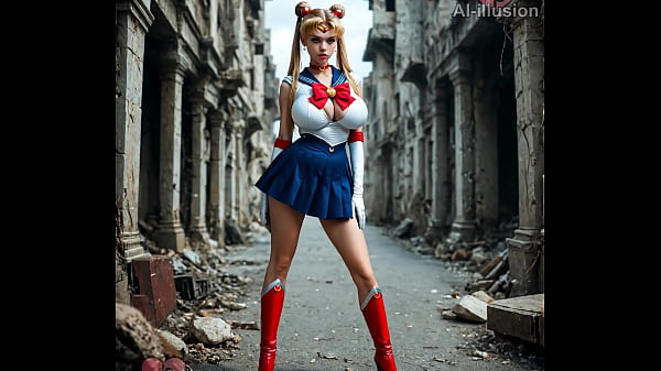 Sailor moon subdued the bad guys 0 (AI-generated) (No live-action) (NSFW)