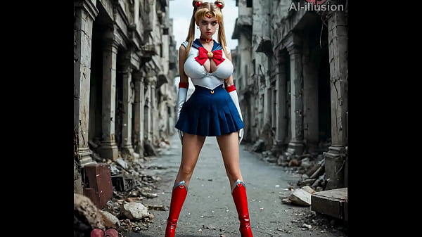 Sailor moon subdued the bad guys 0 (AI-generated) (No live-action) (NSFW)
