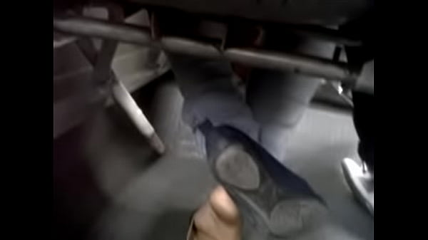 Mexican feet in the truck