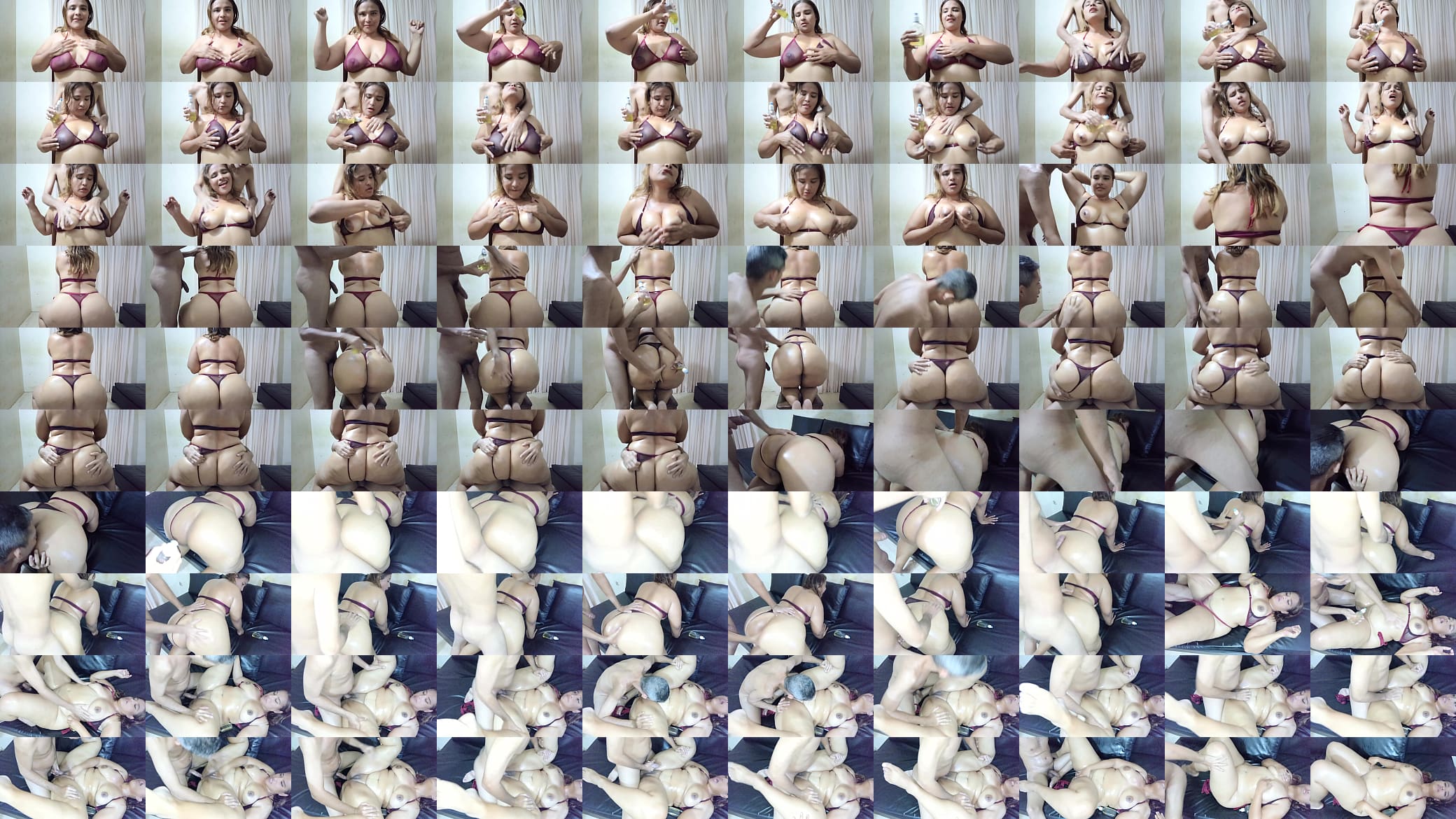 Mi novio me folla ba&ntilde;ada en aceite 预览图