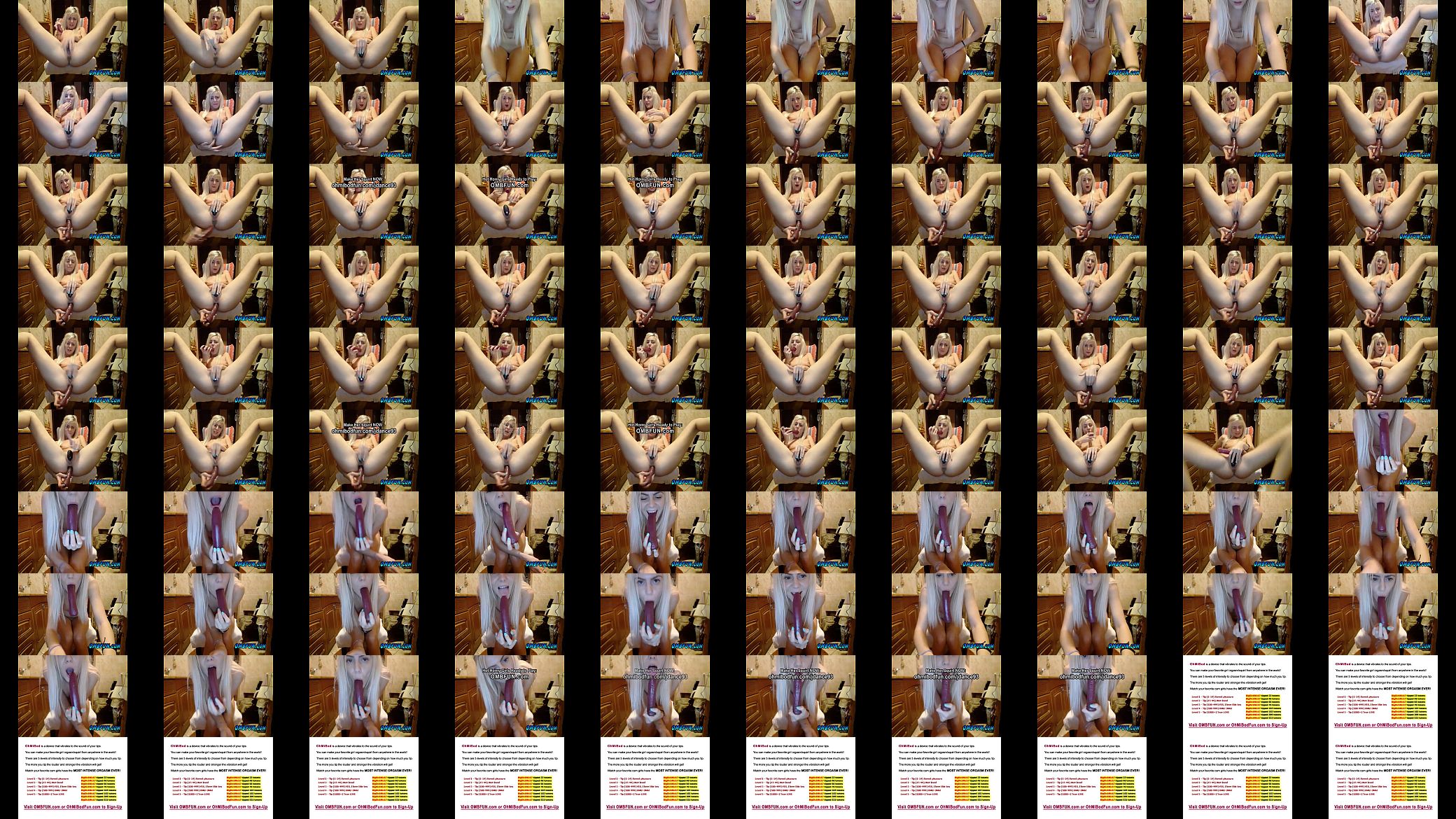 OMBFUN.com Very Horny Blonde Has Both Holes Filled Activate VIBE On Demand Today 预览图
