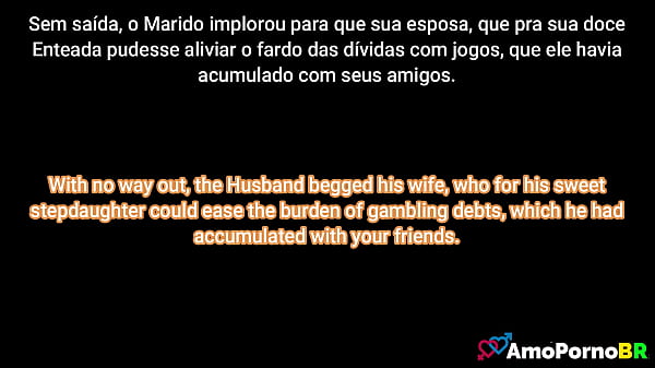 Porn with story - Stepfather paid debt with Stepdaughter. AmoPornoBR