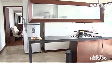 Young Latina Kelly Calle Eager to Fuck & Take Facial Reward - CARNE DEL MERCADO