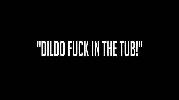 Curvaceous Cougar Sa Jay Dildo Fucks Herself By The Tub!